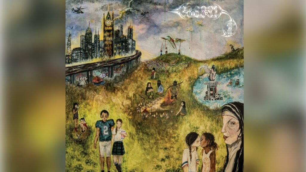 Capa do álbum Electric Hour do Sword II.