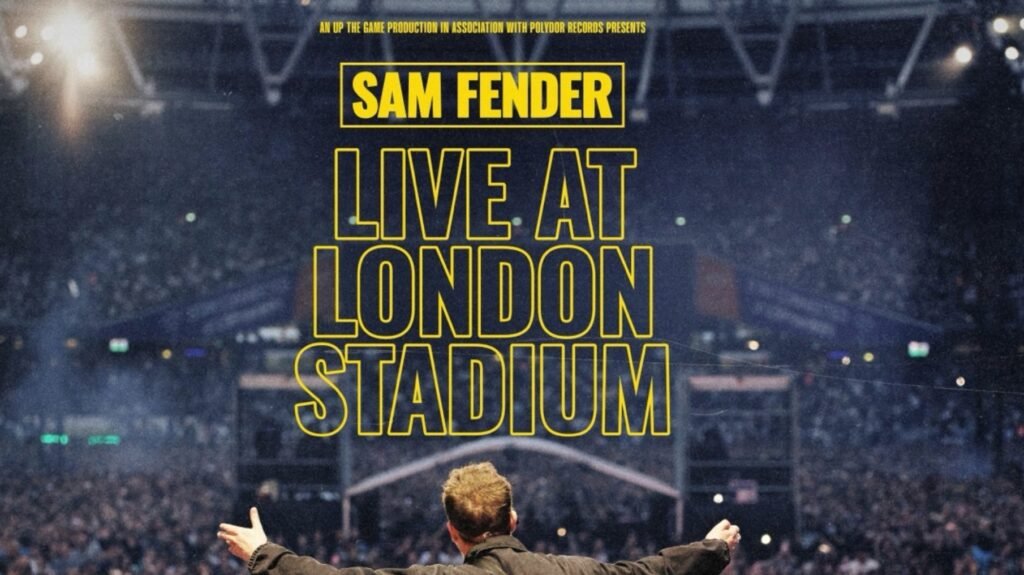 Capa "Live At London Stadium" do Sam Fender.
