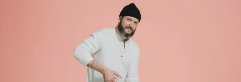 Justin Vernon do Bon Iver. Crédito: Graham Tolbert.