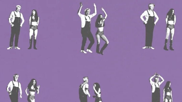 Capa do single "Drive License" David Byrne e Olivia Rodrigo.