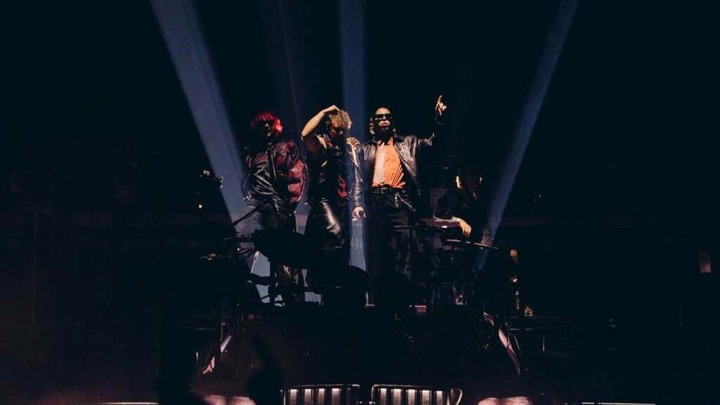 5SOS. Everyone's a star in ' arena-sized pop satire