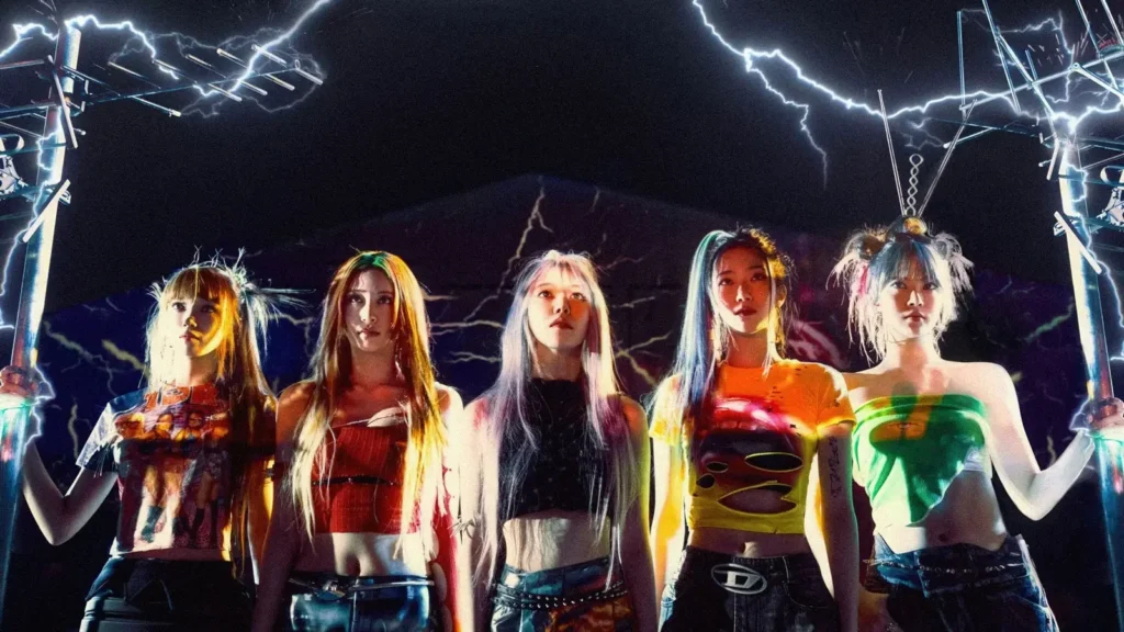 LE SSERAFIM. Crédito: have revealed the details of second record 'PUREFLOW pt. 1'.