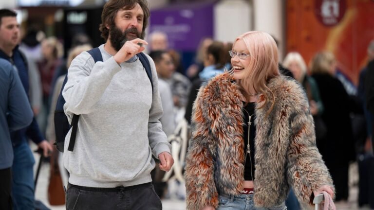 Wet Leg. ‘Train-ing It’ with ’s Rhian Teasdale. Channel 4