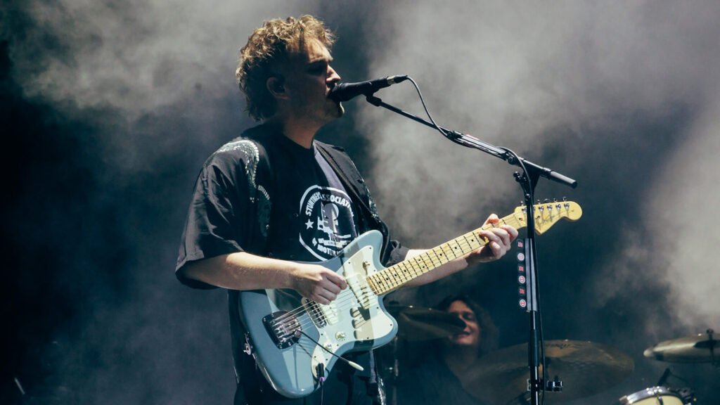 Sam Fender. performing at Reading 2023. Andy Ford for NME