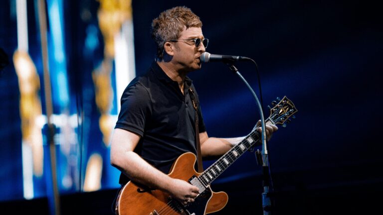 Noel Gallagher. performs with Oasis at Manchester's Heaton Park. Big Brother Recordings