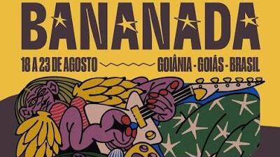 Banner divulgação festival Bananada.