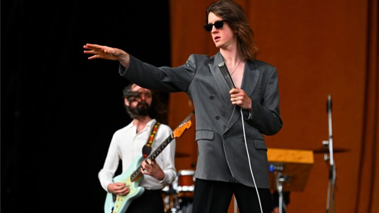 Blossoms. ' Tom Ogden live at Leeds Festival 2026 (by Matthew Baker/Getty Images)
